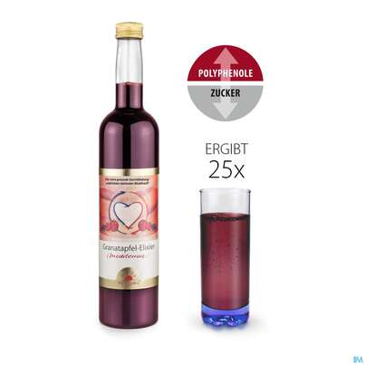 Granatapfel Elixier Dr.jacobs Mediterran 500ml, A-Nr.: 4126784 - 01