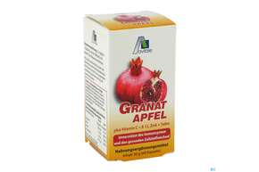 Sie sehen eine Packung Granatapfel Kapseln 500mg 60st, Produktbild: 01 Granatapfel Kapseln 500mg 60st, A-Nr.: 4007967 - 01