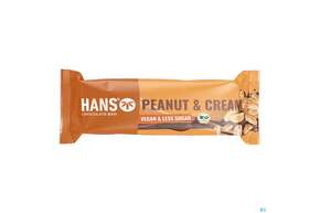 Sie sehen eine Packung Hans Schokoriegel Peanut 30g, Produktbild: 01 Hans Schokoriegel Peanut 30g, A-Nr.: 5717613 - 01