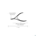 Hautzange Canal Rostfrei/schneide 9mm Diabetiker 11cm 3221- 1st, A-Nr.: 4786635 - 02