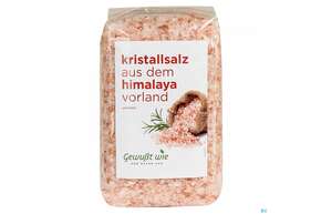 Sie sehen eine Packung Himalaya -gewusst Wie Salz Grob 1kg, Produktbild: 01 Himalaya -gewusst Wie Salz Grob 1kg, A-Nr.: 4110553 - 01