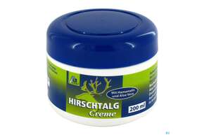 Sie sehen eine Packung Hirschtalg Creme Avi 200ml, Produktbild: 01 Hirschtalg Creme Avi 200ml, A-Nr.: 3088455 - 01