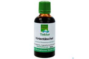 Sie sehen eine Packung Hirtentaeschel Tinktur Phytopharma 50ml, Produktbild: 01 Hirtentaeschel Tinktur Phytopharma 50ml, A-Nr.: 3107738 - 01