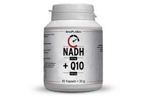 NADH 20 mg + Q10 100 mg 60 Kapseln, A-Nr.: 4867411 - 01