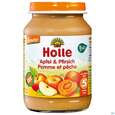 Sie sehen eine Packung Holle Demeter/glaeschen Apfel +pfirsich 190g, Produktbild: 02 Holle Demeter/glaeschen Apfel +pfirsich 190g, A-Nr.: 3587164 - 02