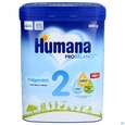 Sie sehen eine Packung Humana Folgemilch 2 Nach Dem 6. Monat 750g, Produktbild: 01 Humana Folgemilch 2 Nach Dem 6. Monat 750g, A-Nr.: 4934490 - 01