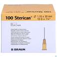 Injektionsspritzen U.zubeh. Einmalkanuelen Braun/sterican/blutentn. G19x1 1/4 1,1x30mm 46653 100st, A-Nr.: 3731827 - 01
