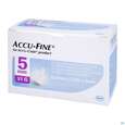 Injektionsspritzen U.zubeh. Insulin Accu-fine Pen Nadeln 0,25mm(31g)/5mm 100st, A-Nr.: 4790269 - 04
