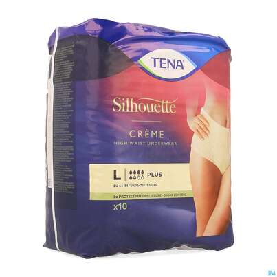 Inkontinenz Tena/silhouette Plus Creme L 10st, A-Nr.: 4745808 - 02