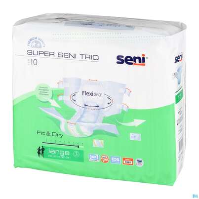 Inkontinenz Windelslip Seni/super Trio Large 10st, A-Nr.: 3586791 - 02