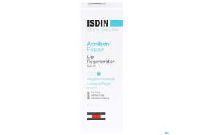 Sie sehen eine Packung Isdin Acniben Rx Labial 10ml, Produktbild: 01 Isdin Acniben Rx Labial 10ml, A-Nr.: 5570386 - 01