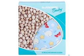 Kirschkernkissen Baby 10x10cm Kariert Weiss/rosa 40153 1st, A-Nr.: 5823172 - 01