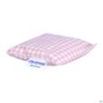 Kirschkernkissen Baby 10x10cm Kariert Weiss/rosa 40153 1st, A-Nr.: 5823172 - 06