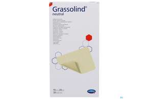 Kompressen Grassolind Neutral Salbenkompresse Steril 10x 20cm 30st, A-Nr.: 1232646 - 01