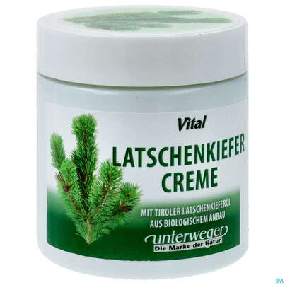 Sie sehen eine Packung Latschenkiefer -unterweger Naturkosmetik Creme 100ml, Produktbild: 03 Latschenkiefer -unterweger Naturkosmetik Creme 100ml, A-Nr.: 3257900 - 03