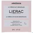 Sie sehen eine Packung Lierac Arkeskin The Menopause Night Cream 50ml, Produktbild: 01 Lierac Arkeskin The Menopause Night Cream 50ml, A-Nr.: 5805211 - 01