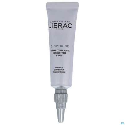 Sie sehen eine Packung Lierac Dioptiride Augenpflege Falten 15ml, Produktbild: 04 Lierac Dioptiride Augenpflege Falten 15ml, A-Nr.: 4763640 - 04