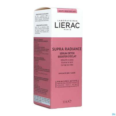 Sie sehen eine Packung Lierac Supra Radiance Serum 30ml, Produktbild: 02 Lierac Supra Radiance Serum 30ml, A-Nr.: 5171344 - 02