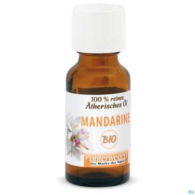 Sie sehen eine Packung Mandarinen Oel Bio 20ml, Produktbild: 01 Mandarinen Oel Bio 20ml, A-Nr.: 5175201 - 01