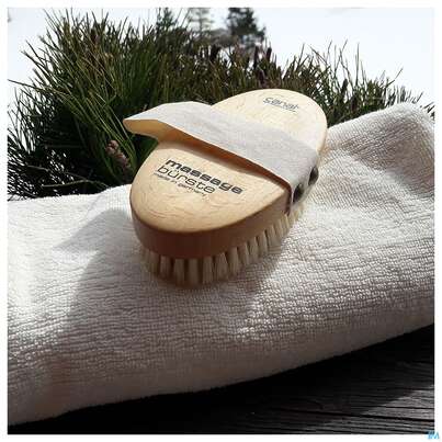 Sie sehen eine Packung Massage Buerste -canal Naturborsten Buchenholz 9457- 1st, Produktbild: 02 Massage Buerste -canal Naturborsten Buchenholz 9457- 1st, A-Nr.: 4788522 - 02