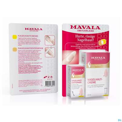Sie sehen eine Packung Mavala Duo 420 Rissige Nagelhaut 20ml, Produktbild: 03 Mavala Duo 420 Rissige Nagelhaut 20ml, A-Nr.: 4270481 - 03