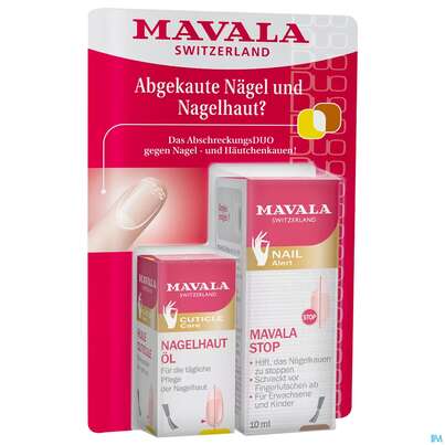 Sie sehen eine Packung Mavala Duo 430 Abgekaute Naegel 15ml, Produktbild: 02 Mavala Duo 430 Abgekaute Naegel 15ml, A-Nr.: 4270498 - 02