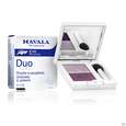 Sie sehen eine Packung Mavala Lidpuder Satin Duo 101 Aqua 2,4g, Produktbild: 01 Mavala Lidpuder Satin Duo 101 Aqua 2,4g, A-Nr.: 4263699 - 01