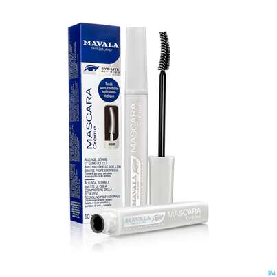 Sie sehen eine Packung Mavala Mascara/creamy Noir 10ml, Produktbild: 07 Mavala Mascara/creamy Noir 10ml, A-Nr.: 3965689 - 07