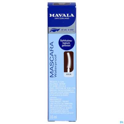 Mavala Mascara/waterproof Brown 10ml, A-Nr.: 3965637 - 01