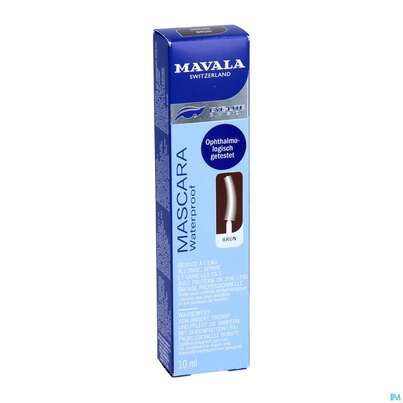 Mavala Mascara/waterproof Brown 10ml, A-Nr.: 3965637 - 02