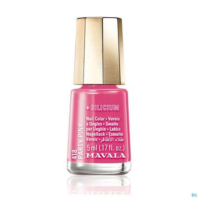 Mavala Nagellacke +si 418 Party Pink 5ml, A-Nr.: 5570943 - 01