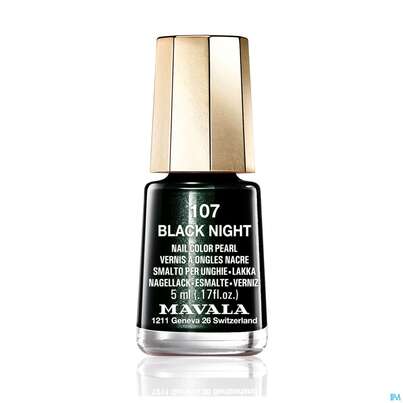 Mavala Nagellacke 107 Black Nig 5ml, A-Nr.: 4197293 - 01