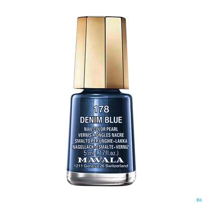 Mavala Nagellacke 178 Denim Blue 5ml, A-Nr.: 3885200 - 02