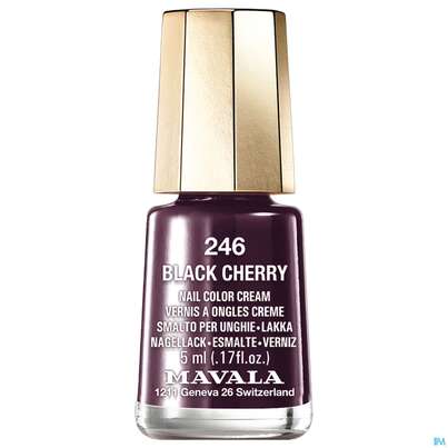 Mavala Nagellacke 246 Black Cherr 5ml, A-Nr.: 3416451 - 02