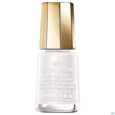 Mavala Nagellacke 257 White Orchidee 5ml, A-Nr.: 4612869 - 01