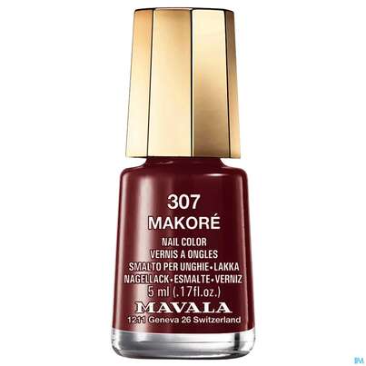 Sie sehen eine Packung Mavala Nagellacke 307 Makore 5ml, Produktbild: 01 Mavala Nagellacke 307 Makore 5ml, A-Nr.: 3653033 - 01