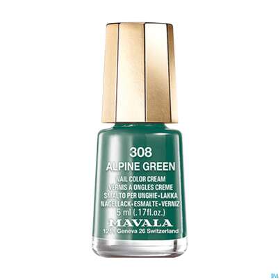 Mavala Nagellacke 308 Alpine Green 5ml, A-Nr.: 4263765 - 01