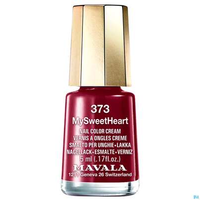 Sie sehen eine Packung Mavala Nagellacke 373 My Sweethe 5ml, Produktbild: 01 Mavala Nagellacke 373 My Sweethe 5ml, A-Nr.: 4405834 - 01