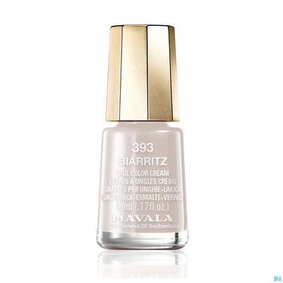 Sie sehen eine Packung Mavala Nagellacke 393 Biarritz 5ml, Produktbild: 01 Mavala Nagellacke 393 Biarritz 5ml, A-Nr.: 4173737 - 01