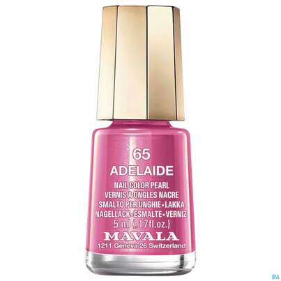 Sie sehen eine Packung Mavala Nagellacke 65 Adelaide 5ml, Produktbild: 01 Mavala Nagellacke 65 Adelaide 5ml, A-Nr.: 3652619 - 01