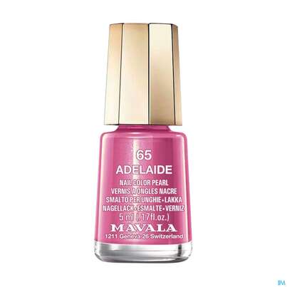 Sie sehen eine Packung Mavala Nagellacke 65 Adelaide 5ml, Produktbild: 02 Mavala Nagellacke 65 Adelaide 5ml, A-Nr.: 3652619 - 02