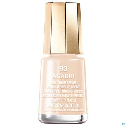 Sie sehen eine Packung Mavala Nagellacke 93 Agadir 5ml, Produktbild: 02 Mavala Nagellacke 93 Agadir 5ml, A-Nr.: 3652766 - 02