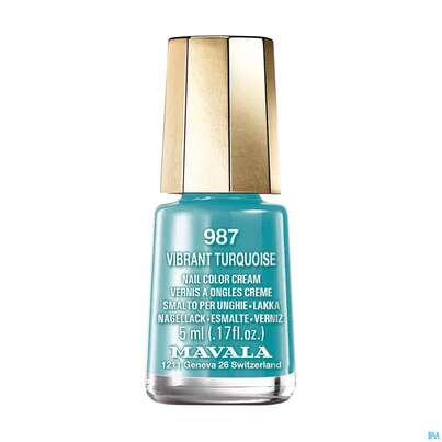 Sie sehen eine Packung Mavala Nagellacke 987 Vibrant 5ml, Produktbild: 02 Mavala Nagellacke 987 Vibrant 5ml, A-Nr.: 5066469 - 02