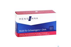 Multi Schwangere +dha Menssana Kapseln 60st, A-Nr.: 3288912 - 01