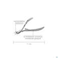 Nagel Eckenzange Canal/rostfrei 11cm +flammenspitz 3063- 1st, A-Nr.: 4786546 - 02