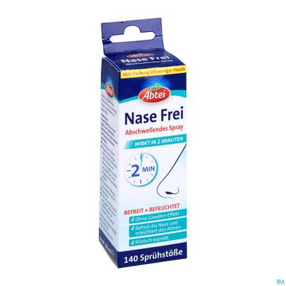 Nasenspray Abtei Nasefrei 2min Abschwellend 50000 20ml, A-Nr.: 5620977 - 03