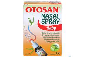 Sie sehen eine Packung Nasenspray Otosan Baby 30ml, Produktbild: 01 Nasenspray Otosan Baby 30ml, A-Nr.: 4326483 - 01