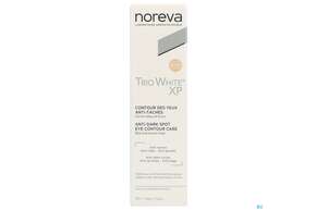 Sie sehen eine Packung Noreva Trio White Xp Augenkontur 10ml, Produktbild: 01 Noreva Trio White Xp Augenkontur 10ml, A-Nr.: 5561513 - 01