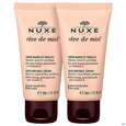 Sie sehen eine Packung Nuxe Reve De Miel Duo Hand +nail Creme 2st, Produktbild: 04 Nuxe Reve De Miel Duo Hand +nail Creme 2st, A-Nr.: 4774520 - 04