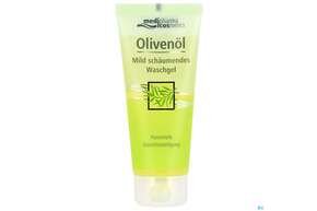 Sie sehen eine Packung Oliven Oel Dr.theiss Waschgel 100ml, Produktbild: 01 Oliven Oel Dr.theiss Waschgel 100ml, A-Nr.: 3090676 - 01